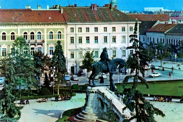 1243-1 - Cluj. Statuia lui Matei Corvin